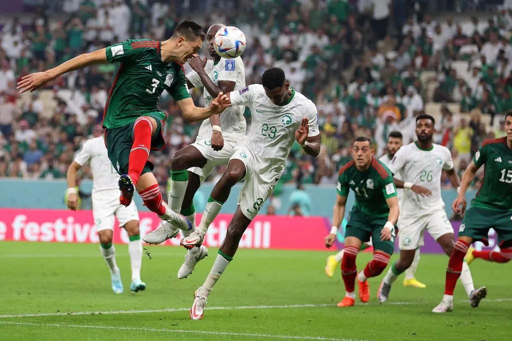 México registra cinco triunfos y un solo empate contra Arabia Saudita. (Getty Images)