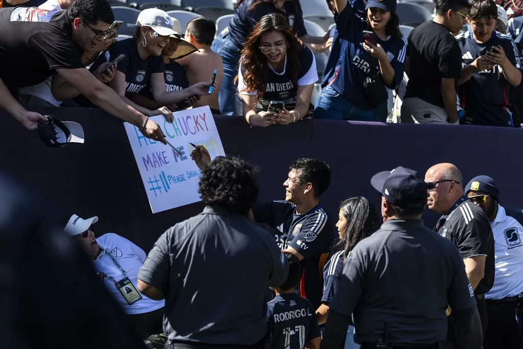 Hirving Lozano es el jugador franquicia de San Diego FC. [Foto: Getty Images]