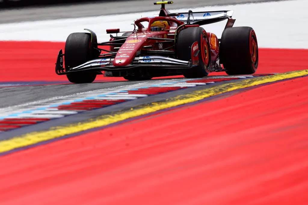 Lewis Hamilton en el Gran Premio de Austria 2025 (GETTY IMAGES)