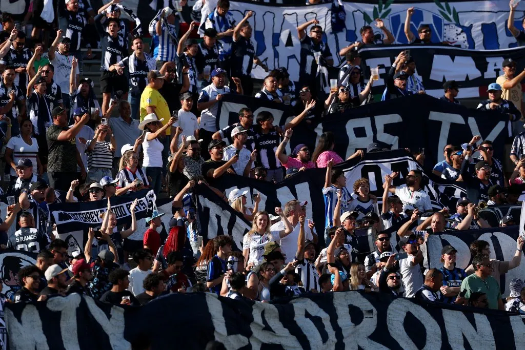 Aficionados de Rayados en el Mundial de Clubes 2025 (Getty Images)