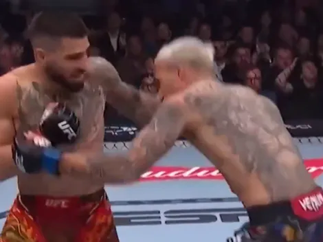 Ilia Topuria durmió a Charles Oliveira en UFC 317 para ser campeón ligero