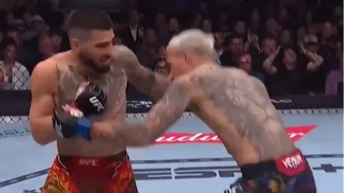 Ilia Topuria noqueó a Charles Oliveira en el primer asalto de UFC 317.