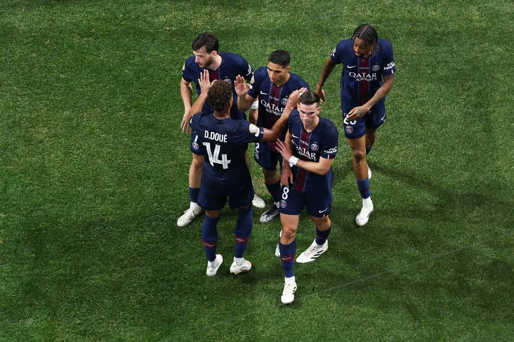 PSG celebró ante Inter Miami y pasó de ronda [Foto: Getty Images]