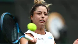 Renata Zarazúa consiguió un importante triunfo en la primera ronda de Wimbledon.