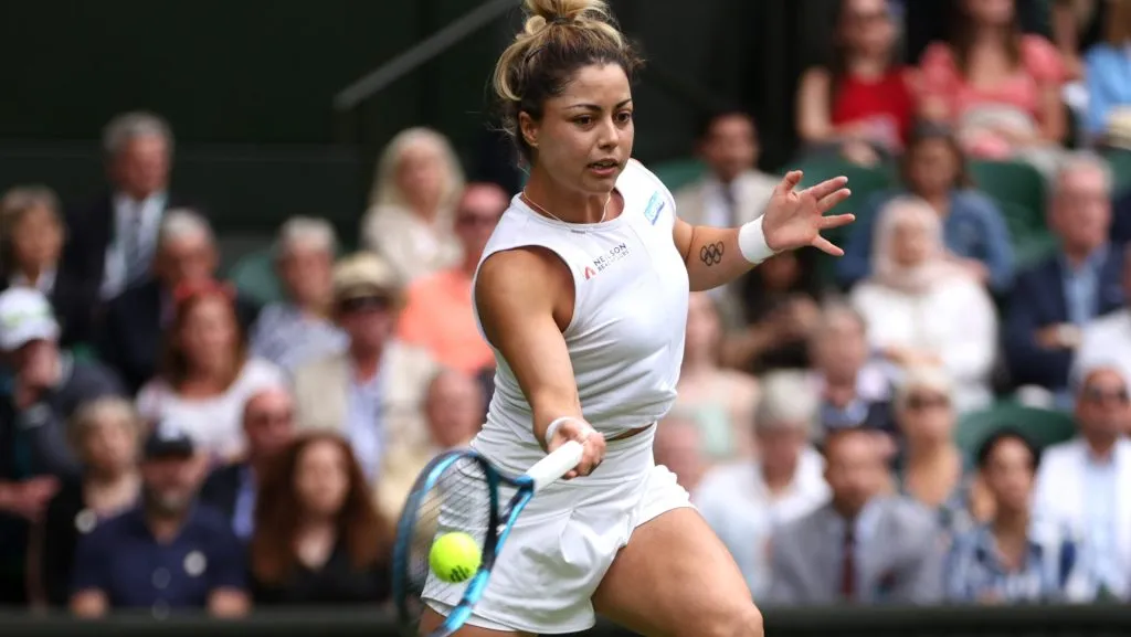 Renata Zarazúa debutó con éxito en Wimbledon 2025. (GETTY IMAGES)