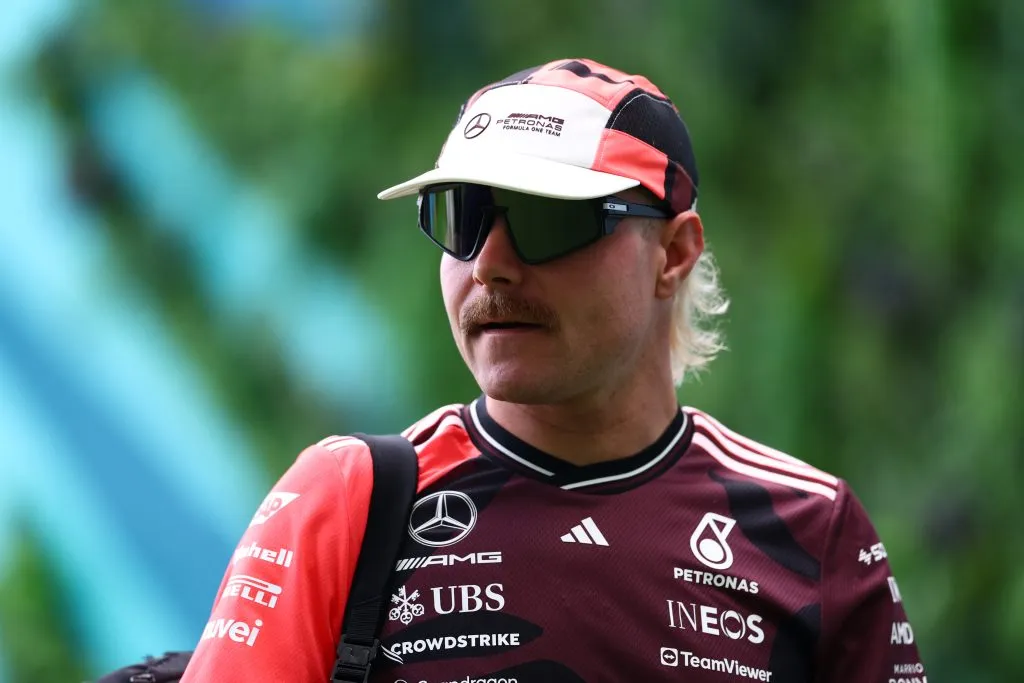 Valtteri Bottas, piloto de reserva de Mercedes (GETTY IMAGES)