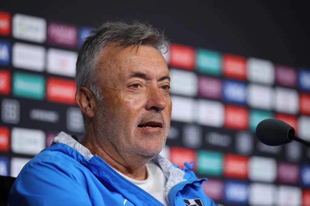 Domenec Torrent habló en conferencia de prensa a horas del juego entre La Pandilla y Borussia Dortmund. (Getty Images)