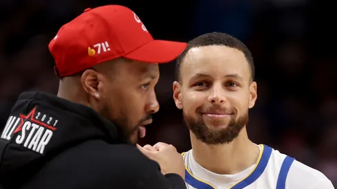 Damian Lillard y Stephen Curry.