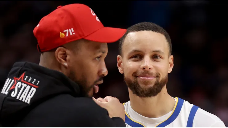 Damian Lillard y Stephen Curry.