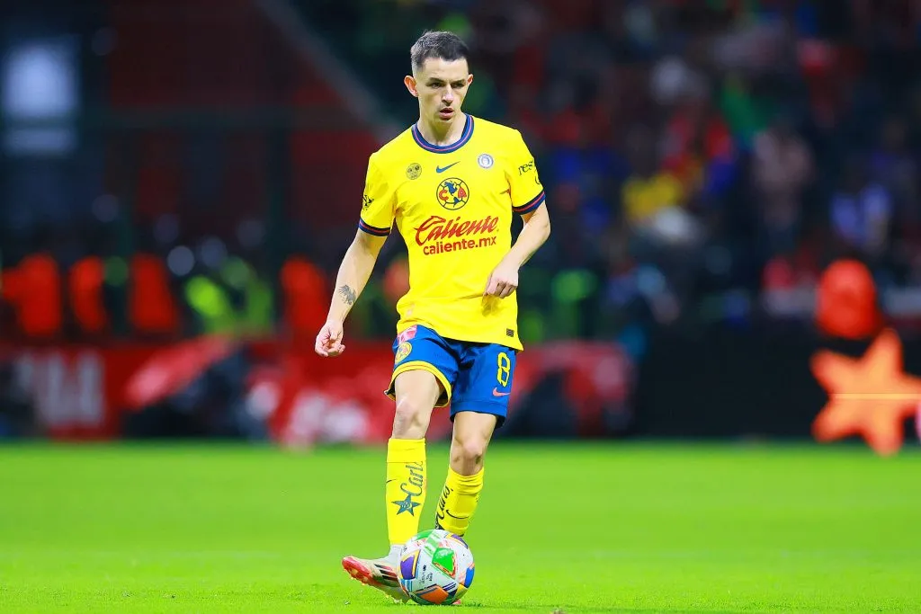 Más allá de que Rayados no negocia por él, Álvaro Fidalgo podría ser adquirido por La Pandilla con el dinero ganado en el Mundial de Clubes. (Getty Images)