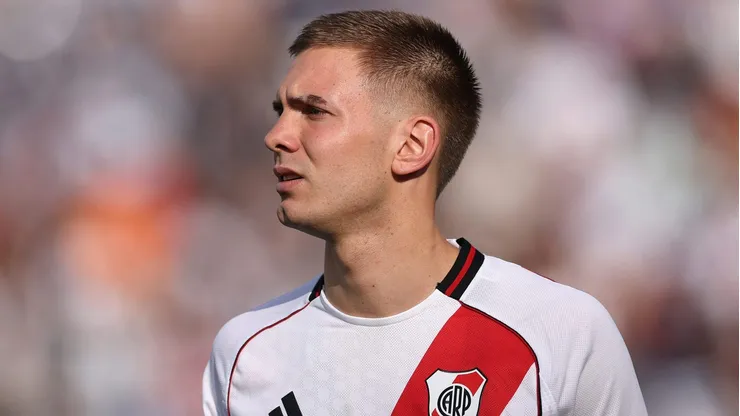 Mastantuono disputó 64 partidos, anotó 10 goles y entregó siete asistencias con River.