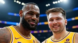 LeBron James y Luka Doncic.