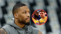 Damian Lillard, LeBron James y Luka Doncic.