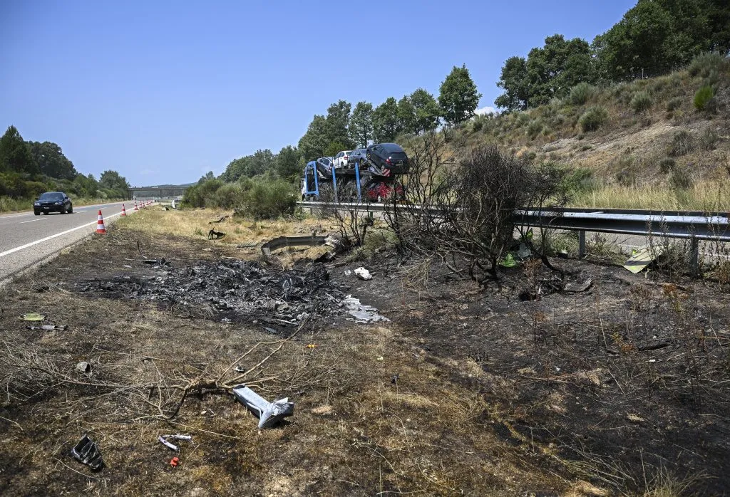 Duras imágenes del accidente de Diogo Costa (Getty Images)
