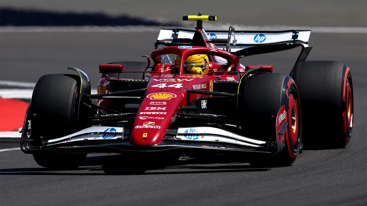 Lewis Hamilton en Silverstone