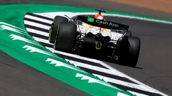 Isack Hadjar en Silverstone con Racing Bulls