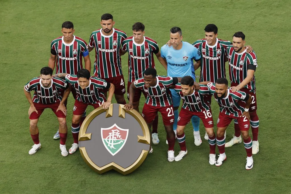 El homenaje de Fluminense para con Diogo Jota y su hermano. [Foto: Getty Images]
