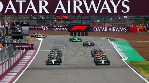 Parrilla de salida de Silverstone