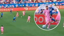 Messi cometió un error impropio de él y pagó caro.