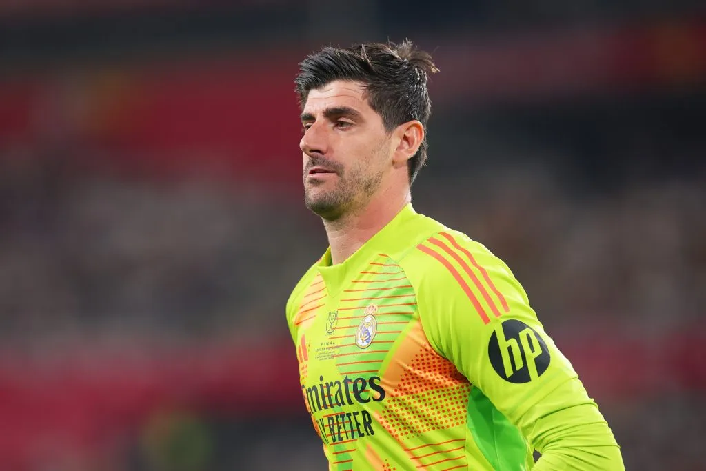 Courtois aseguró que la lesión de Musiala no fue culpa de Donnarumma y que se trató de “mala suerte”. (Getty Images)
