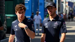 Franco Colapinto y Pierre Gasly en Alpine