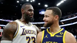 LeBron James y Stephen Curry.