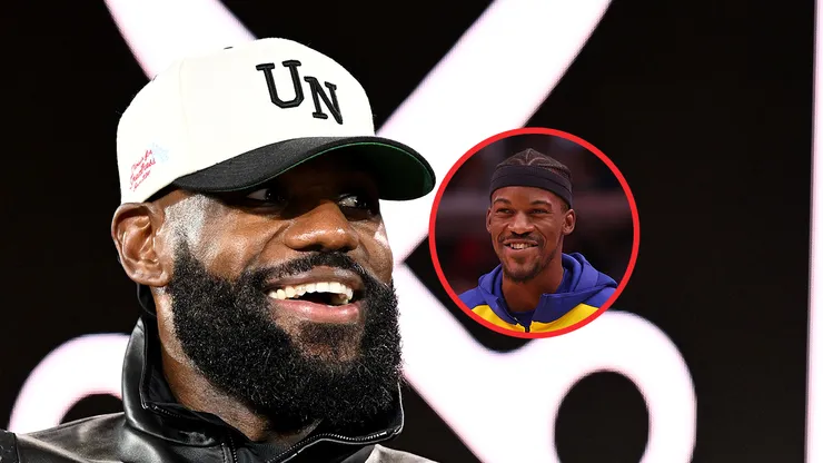 LeBron James y Jimmy Butler.