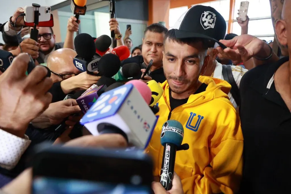 Ángel Correa llegó a México para ser jugador de Tigres.