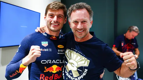 Max Verstappen y Christian Horner