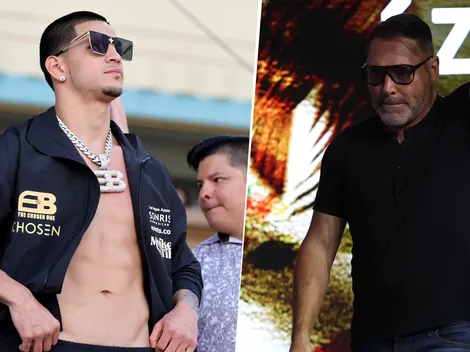 Edgar Berlanga amenazó a Óscar de la Hoya con darle una paliza