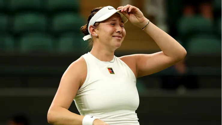 Amanda Anisimova está brillando en Wimbledon y siendo una de las grande sorpresas.