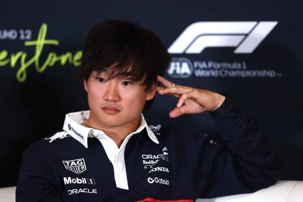 Yuki Tsunoda, piloto de Red Bull (GETTY IMAGES)
