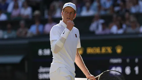 Jannik Sinner en Wimbledon 2025