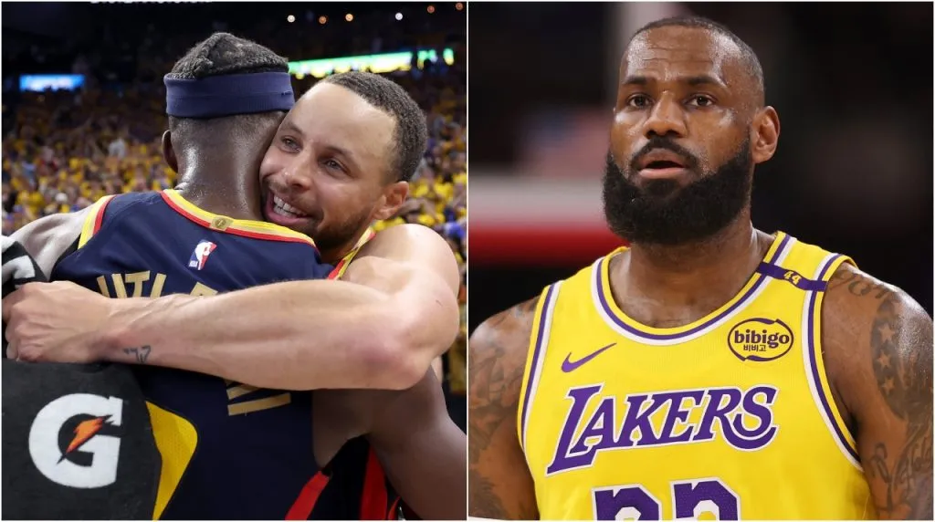 Jimmy Butler, Stephen Curry y LeBron James. (Foto: Getty Images)
