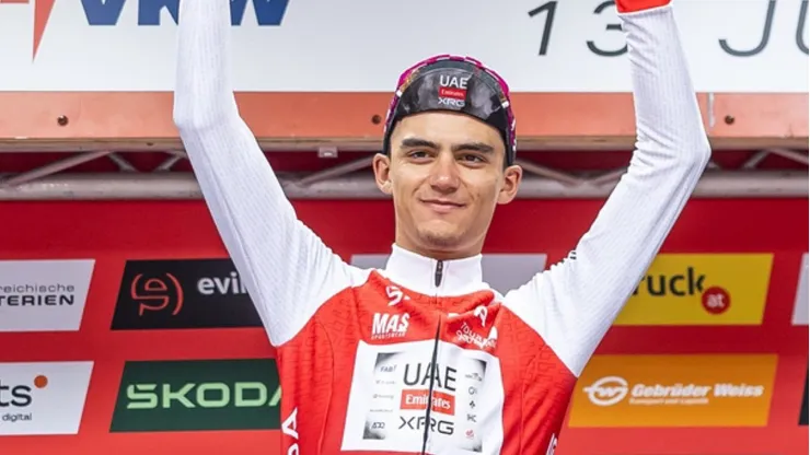 El oriundo de Ensenada ganó tres de las cinco etapas en la Vuelta de Austria.