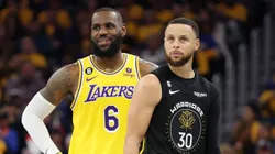 LeBron James y Stephen Curry.