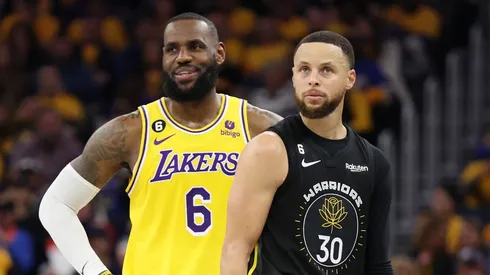 LeBron James y Stephen Curry.