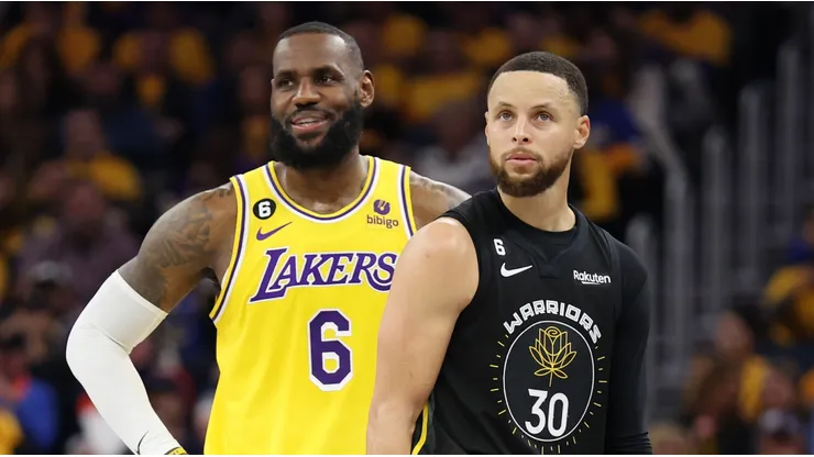 LeBron James y Stephen Curry.