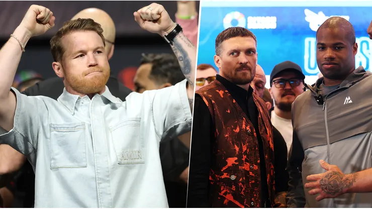 Canelo Álvarez tiene claro el ganador entre Oleksandr Usyk y Daniel Dubois.