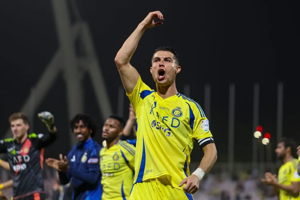 Cristiano Ronaldo en Al Nassr (Getty Images)