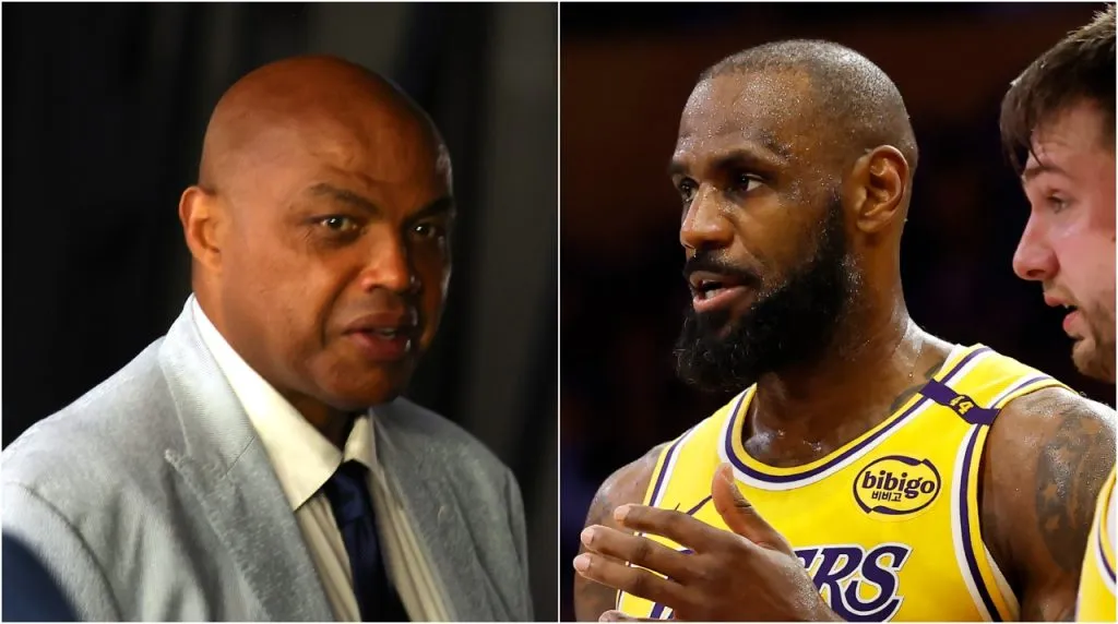 Charles Barkley y LeBron James. (Foto: Getty Images)
