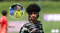 Cristiano Ronaldo Jr. elige a un futbolista mejor que su padre