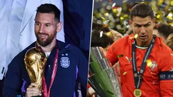 Los títulos que ganaron Lionel Messi y Cristiano Ronaldo en su carrera