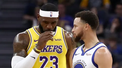 LeBron James y Stephen Curry.