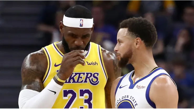 LeBron James y Stephen Curry.