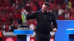 Antonio Mohamed, campeón del Clausura con Toluca.