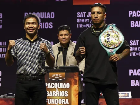 Manny Pacquiao vs. Mario Barrios: cartelera completa, horarios de la velada y cómo ver EN VIVO