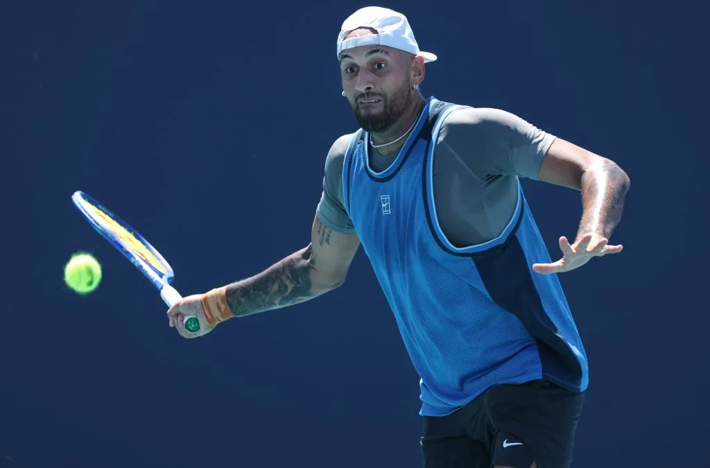 Miami 2025 fue el último torneo de Nick Kyrgios hasta el momento (Getty Images)
