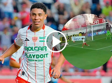 Mientras Rayados no convierte, el golazo de Johan Rojas en Necaxa que lamenta todo Monterrey