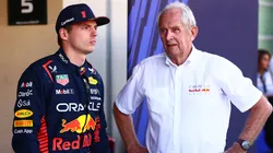 Max Verstappen y Helmut Marko